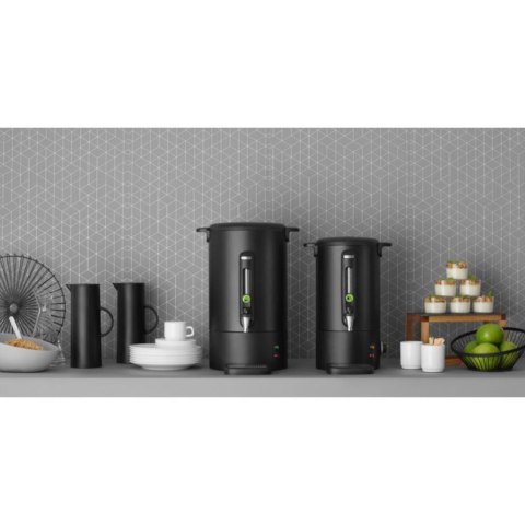 Warnik podgrzewacz do kawy z niekapiącym kranem czarny UNIQ 16 l - Hendi 211465 Hendi