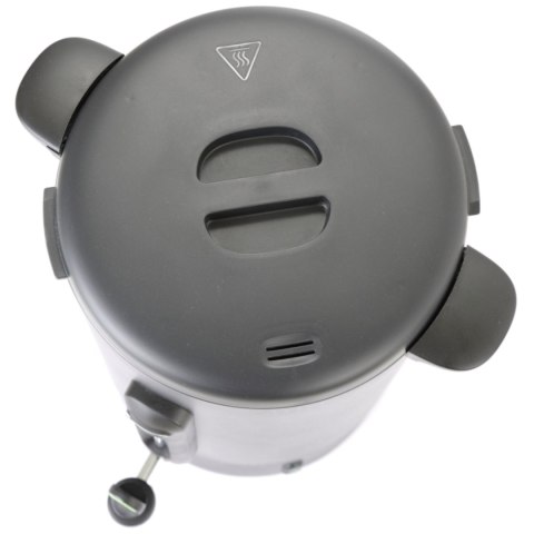 Zaparzacz perkolator do kawy z niekapiącym kranikiem czarny UNIQ 13 l - Hendi 211489 Hendi