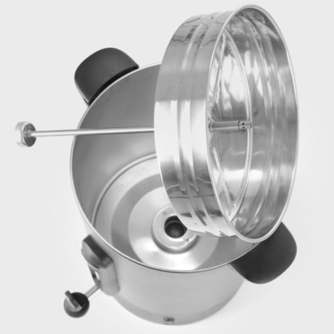 Zaparzacz perkolator do kawy z niekapiącym kranikiem czarny UNIQ 13 l - Hendi 211489 Hendi