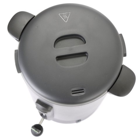 Zaparzacz perkolator do kawy z niekapiącym kranikiem czarny UNIQ 7 l - Hendi 211472 Hendi