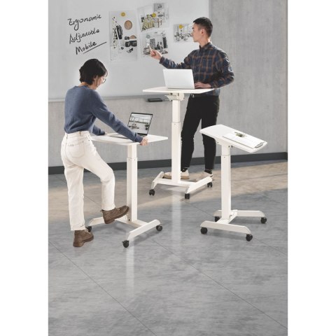 Stolik stojak pod laptopa odchylany regulowany na kółkach 60 x 52 cm 760 - 1130 mm FROMMSTARCK