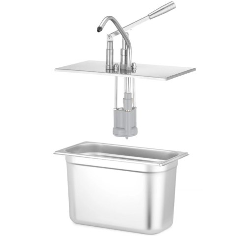 Pokrywa do pojemnika GN 1/3 z dyspenserem dozownikiem - Hendi 558157 Hendi