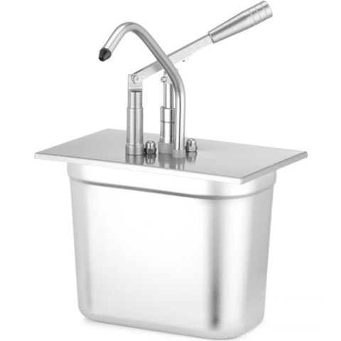 Pokrywa do pojemnika GN 1/4 z dyspenserem dozownikiem - Hendi 558140 Hendi