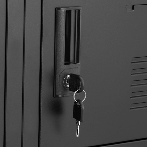 Szafa skrytkowa depozytowa metalowa socjalna zamykana na klucz - 18 skrytek FROMMSTARCK