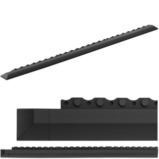 Zakończenie do maty gumowej 10050276 czarne 95 x 6 x 1 cm Ulsonix