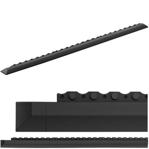 Zakończenie do maty gumowej 10050276 czarne 95 x 6 x 1 cm Ulsonix