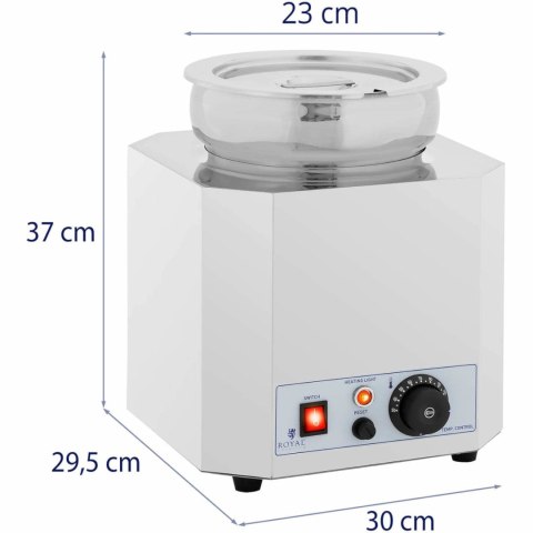Bemar elektryczny podgrzewacz stacja do zupy 500 W 7 l Royal Catering