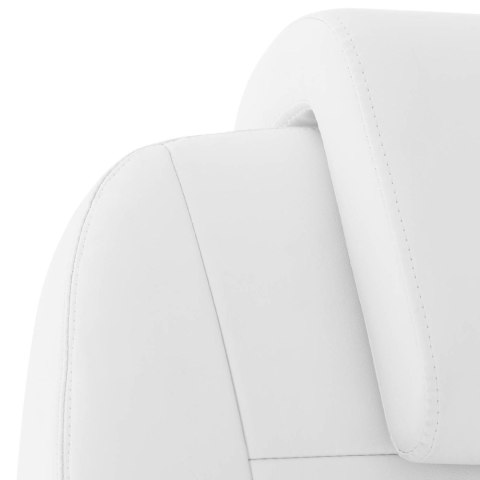 Fotel kosmetyczny do tatuażu masażu spa elektryczny BATTIPAGLIA - biały Physa