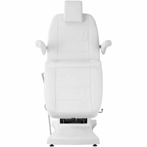 Fotel kosmetyczny do tatuażu masażu spa elektryczny BATTIPAGLIA - biały Physa