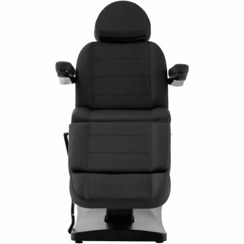 Fotel kosmetyczny sterowany elektrycznie na pilota PHYSA ROVIGO BLACK Physa