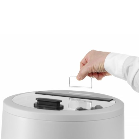 Kociołek termos elektryczny do zupy UNIQ 35-85 C 8 l 500 W - biały Hendi