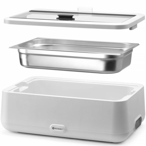 Podgrzewacz bemar elektryczny UNIQ 607 x 402 mm 700 W - biały Hendi