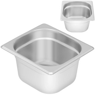 Pojemnik gastronomiczny GN 1/6 100 mm 2.2 l stal nierdzewna Royal Catering