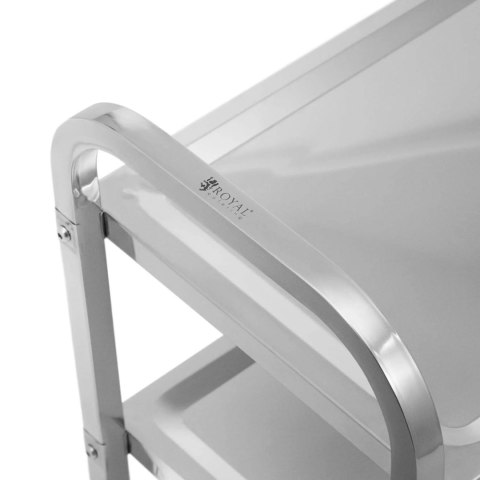 Wózek kelnerski cateringowy do serwowania 3 półki 69 x 34 cm do 81 kg Royal Catering