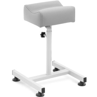 Podnóżek kosmetyczny do pedicure 24x22cm wys. 47-67cm - szary Physa