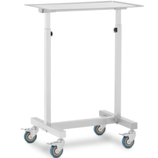 Stolik wózek instrumentalny zabiegowy na narzędzia regulowany STAL 60 x 40 cm Steinberg Systems