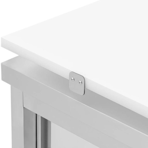 Szafka gastronomiczna wolnostojąca z deską do krojenia STAL 120 x 60 cm Royal Catering