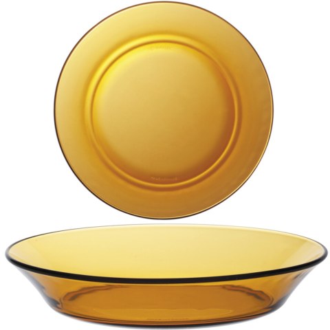 Talerz głęboki Duralex LYS AMBER pomarańczowy 195 x 35 mm - zestaw 6 szt. Duralex