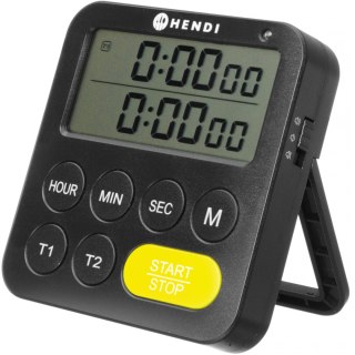 Timer minutnik czasomierz dwuzakresowy 3 tryby alarmu do 100 min Hendi