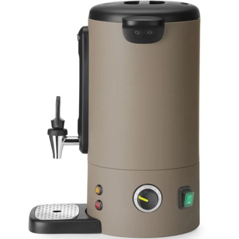 Warnik do wody grzanego wina z kranem tacką ociekową UNIQ 9 l 950 W - taupe Hendi