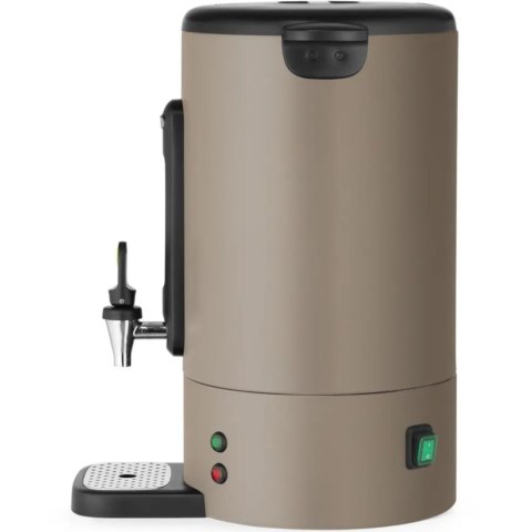 Zaparzacz do kawy z kranem ociekaczem UNIQ 14 l 1750 W - taupe Hendi