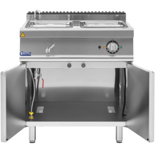 Bemar elektryczny z szafką kranem 2x GN 1/2 2x GN 1/3 6000 W Royal Catering