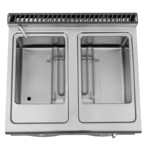 Bemar elektryczny z szafką kranem 2x GN 1/2 2x GN 1/3 6000 W Royal Catering