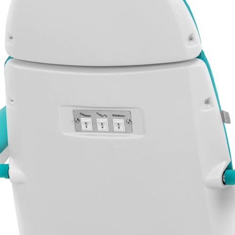 Fotel kosmetyczny do masażu tatuażu elektryczny TIVOLI - niebieski Physa