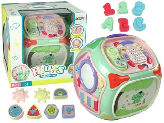 Interaktywny Sorter z Telefonem Nauka Kształtów Liczb Pianinko LEAN Toys