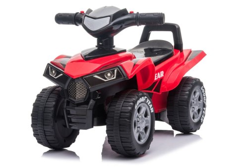 Jeździk Quad Dźwięk Światła 551-G Czerwony LEAN CARS