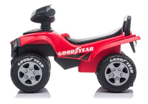 Jeździk Quad Dźwięk Światła 551-G Czerwony LEAN CARS