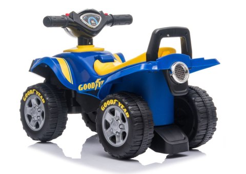Jeździk Quad Dźwięk Światła 551-G Niebieski LEAN CARS