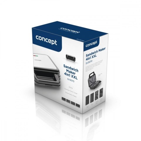 Opiekacz do kanapek 4w1 SV3070 900W Concept