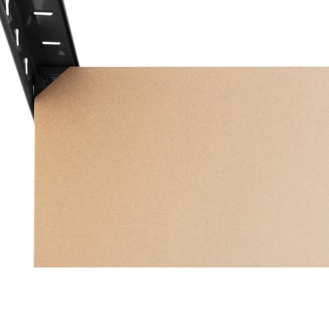 Regał magazynowy metalowy 5 półek 875 kg 90 x 40 x 180 cm szaroniebieski 2 szt. MSW