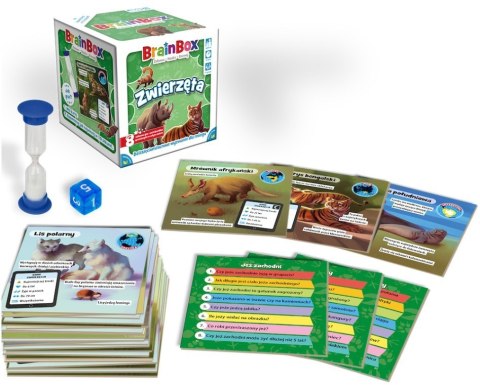 Gra BrainBox - Zwierzęta Rebel