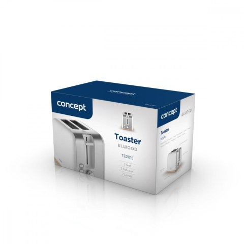 Toster Elwood TE2015 biały Concept