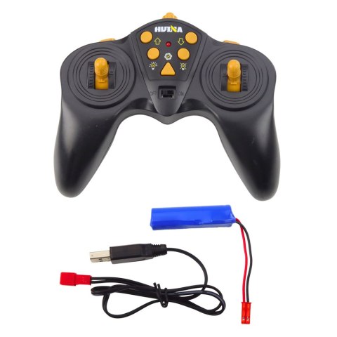 Ciężarówka Wywrotka Huina Zdalnie Sterowana RC Żółta 9-CH 1:18 HUINA