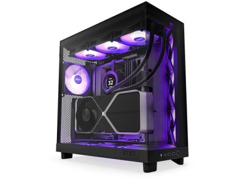 Obudowa H6 Flow RGB z oknem Czarna NZXT