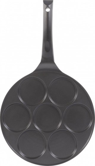 Patelnia Aluminiowa na 7 placków z powłoka non-stick 27cm Lamart