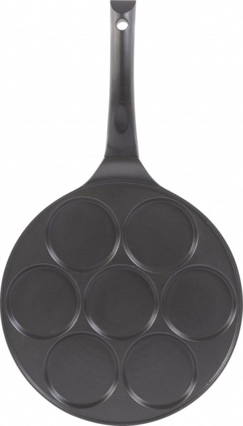 Patelnia Aluminiowa na 7 placków z powłoka non-stick 27cm Lamart