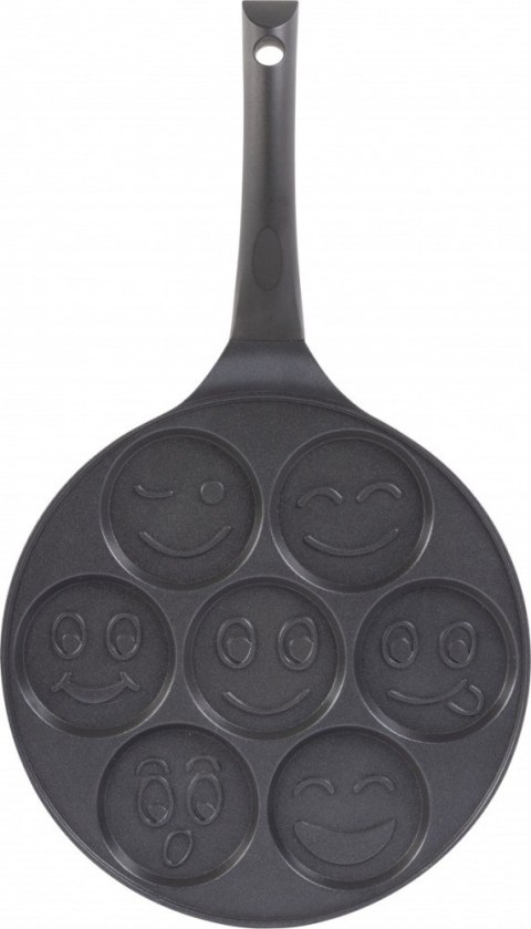 Patelnia Aluminium na 7 placków z powłoka non-stick 27cm Lamart