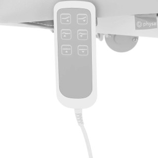 Łóżko stół kosmetyczny do masażu elektryczny 3 silniki 250 kg NANTES - biały Physa