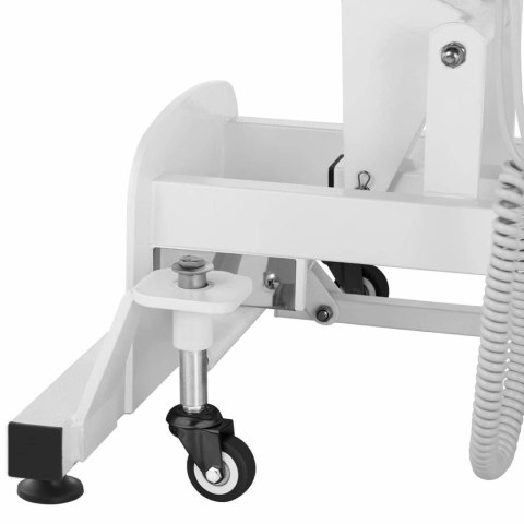 Łóżko stół kosmetyczny do masażu elektryczny 3 silniki 250 kg NANTES - biały Physa