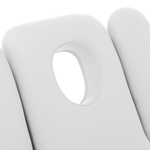 Łóżko stół kosmetyczny do masażu elektryczny 3 silniki 250 kg NANTES - biały Physa