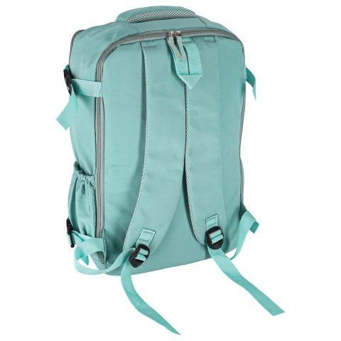 Plecak turystyczny kabinowy podróżny bagaż podręczny zielony 45x30 cm Kik Sp. z o. o. Sp. k.