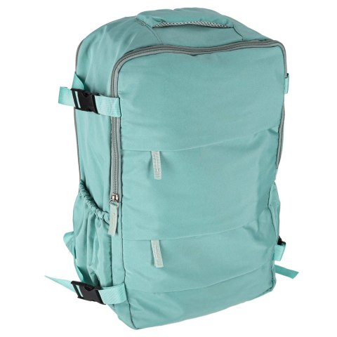 Plecak turystyczny kabinowy podróżny bagaż podręczny zielony 45x30 cm Kik Sp. z o. o. Sp. k.