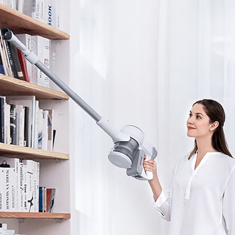 Lekki odkurzacz bezprzewodowy JIMMY JV53 Lite 425W - biało niebieski JIMMY