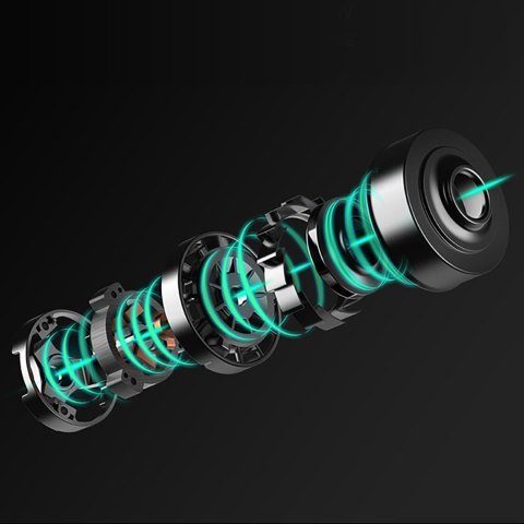 Lekki odkurzacz bezprzewodowy JIMMY JV53 Lite 425W - biało niebieski JIMMY