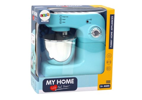 Robot Planetarny Kuchenny Zabawkowy 3 Końcówki Turkusowy LEAN Toys