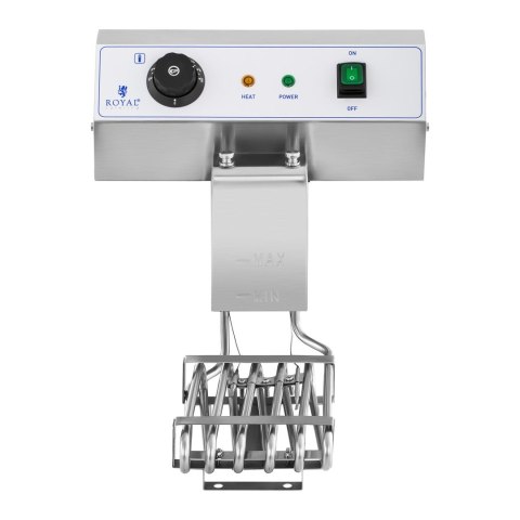 Frytkownica frytownica gastronomiczna dwukomorowa z kranami 230V 2x16L Royal Catering